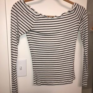 Off the shoulder top